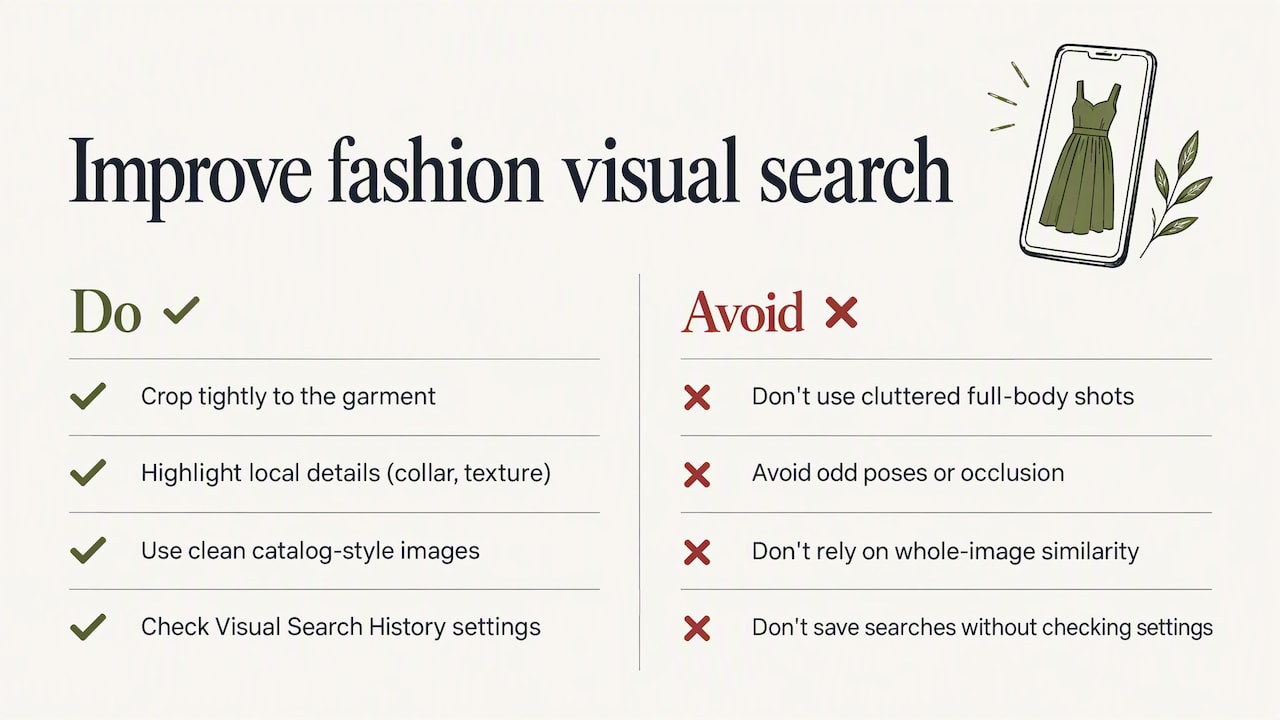 What fashion image retrieval research says about getting better matches — overview diagram